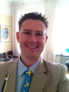 Klart man är glad när det är Nationaldagen!