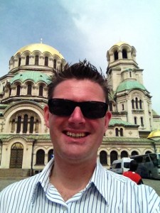 På besök i Bulgariens huvudstad Sofia, nummer 31 av besökta europeiska huvudstäder.