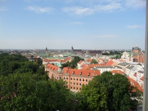 Utblick över Krakow