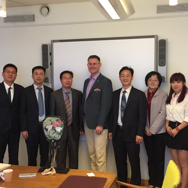 Delegationen från Jiangsu 