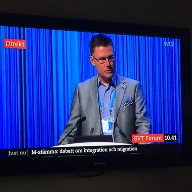 Delar av stämman sändes via SVT Forum