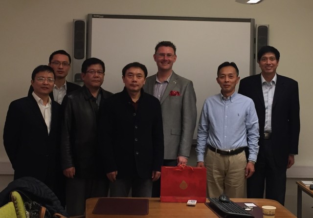 Delegationen från Changzhou på besök i Trelleborg