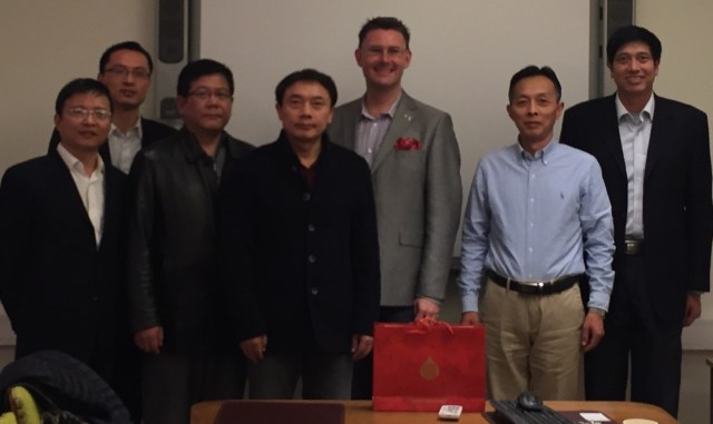 Delegationen från Changzhou på besök i Trelleborg