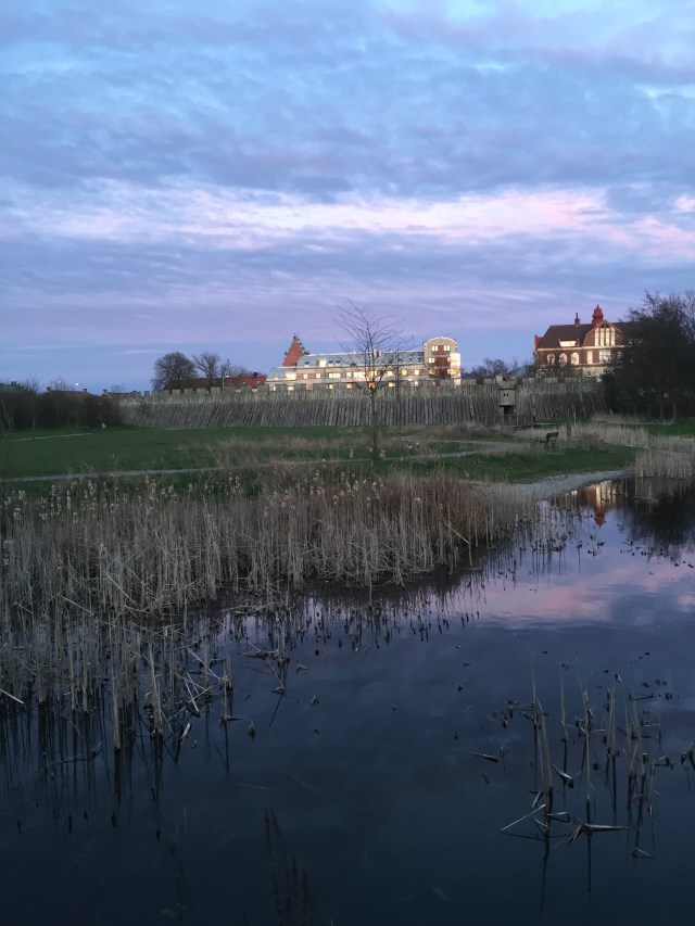 Vårkväll på Trelleborgen