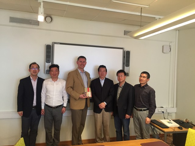 Delegationen från Ningbo