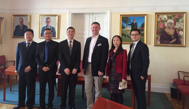 Delegatonen från Shenzhen