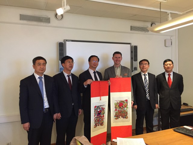 Delegationen från Shuozhou