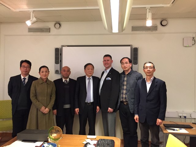 Delegationen från Shanghai med stort fokus på vuxen- och yrkesutbildning 