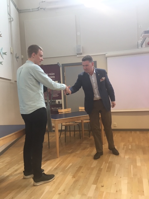 Rotary delar ut Sonja Kovalevsky stipendiet i Trelleborg