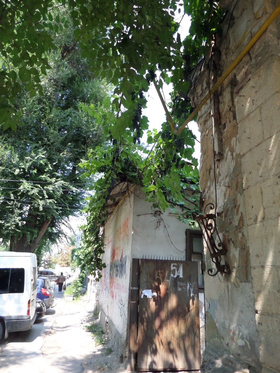 Vinklasar vid en fasad