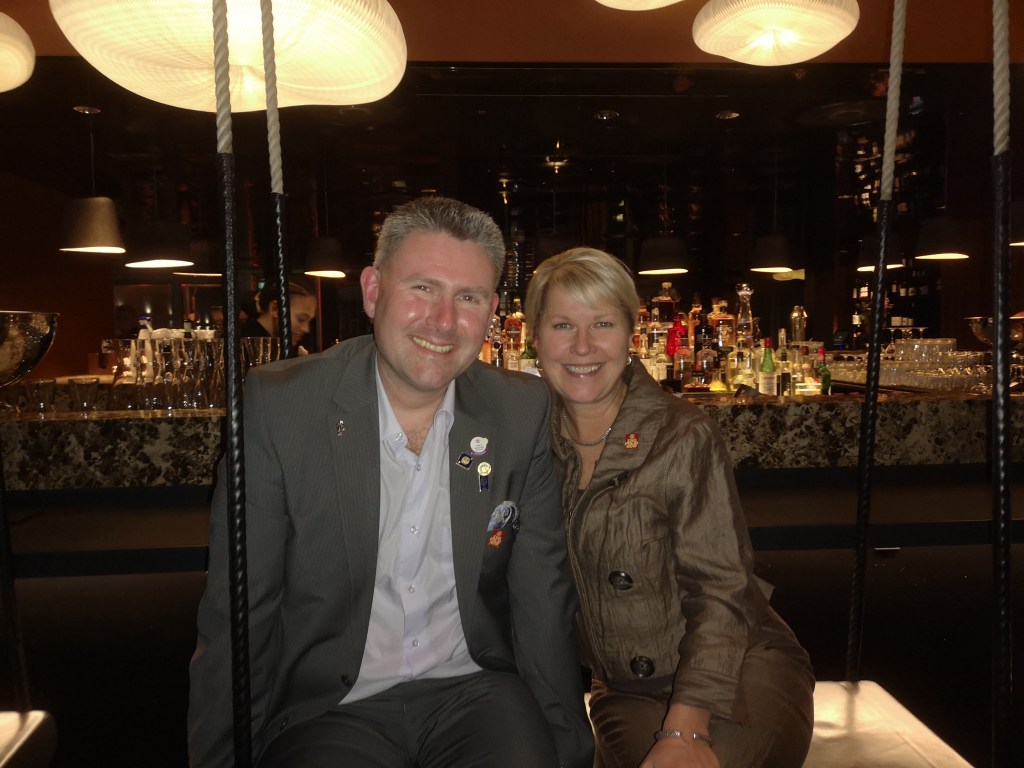 Efter End Polio Now-galan fick jag möjlighet att träffa Rotary International President Jennifer Jones i Köpenhamn.